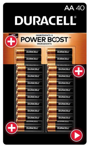 DURACELL AA BATTERIES 40 CT