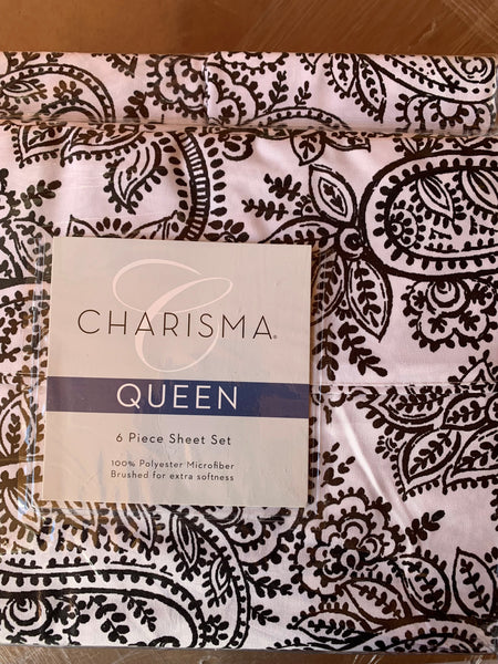 Charisma Micro Fiber Queen Sheets