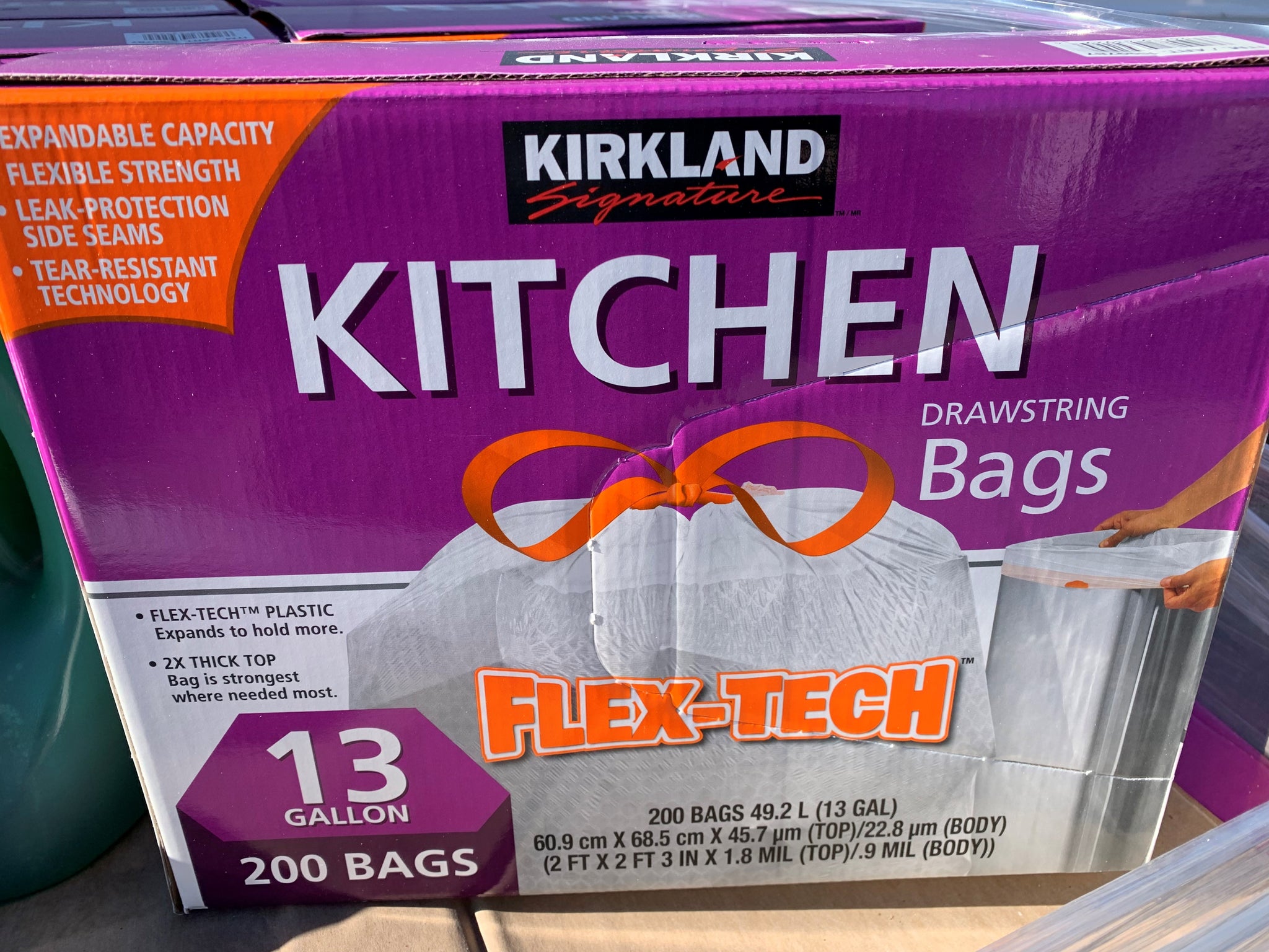 Flex-Tech 13-Gallon Kitchen Trash Bag, 200-count – Navajo Express OS&D Store